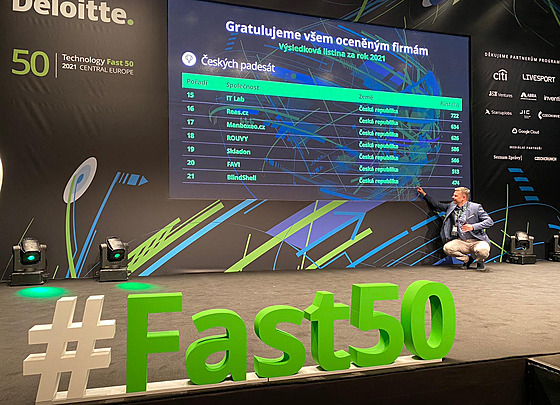 Sout Deloitte Technology Fast 50 oceuje nejrychleji rostoucí firmy