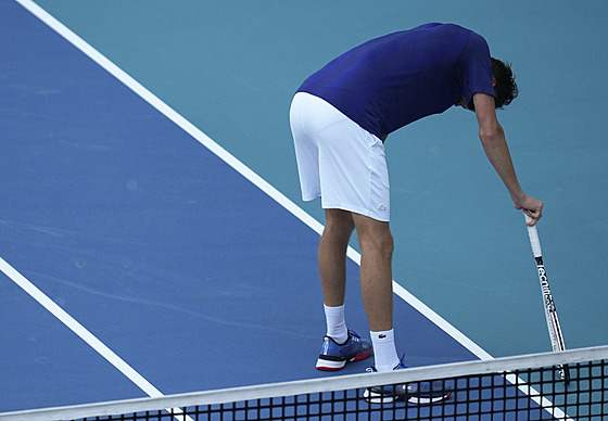Daniil Medvedv ve tvrtfinále turnaje v Miami