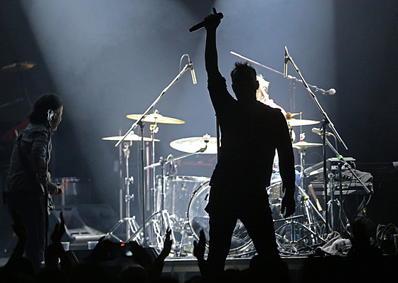 T�icátý ro�ník slavnostního udílení hudebních cen �eb�ík. Na snímku Ji�í...