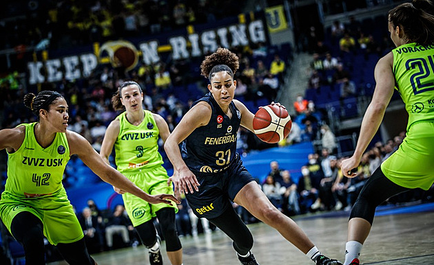 Basketbalistky USK Praha narazí v Eurolize na Fenerbahce, Bourges či Valencii