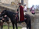 Tvrci pohdky Princezna zaklet v ase nateli na hrad Bouzov na Olomoucku....