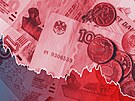 Ruský rubl je zákonné platidlo Ruska.