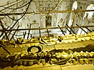 Rekonstrukce Snmovnho slu v arcibiskupskm zmku Krom (duben 2022)