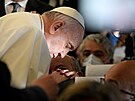 Pape Frantiek na cest na dvoudenní návtvu Malty (2. dubna 2022)