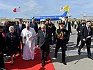 Pape Frantiek dorazil na návtvu Malty. (2. dubna 2022)