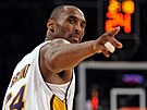 Kobe Bryant v dresu Los Angeles Lakers