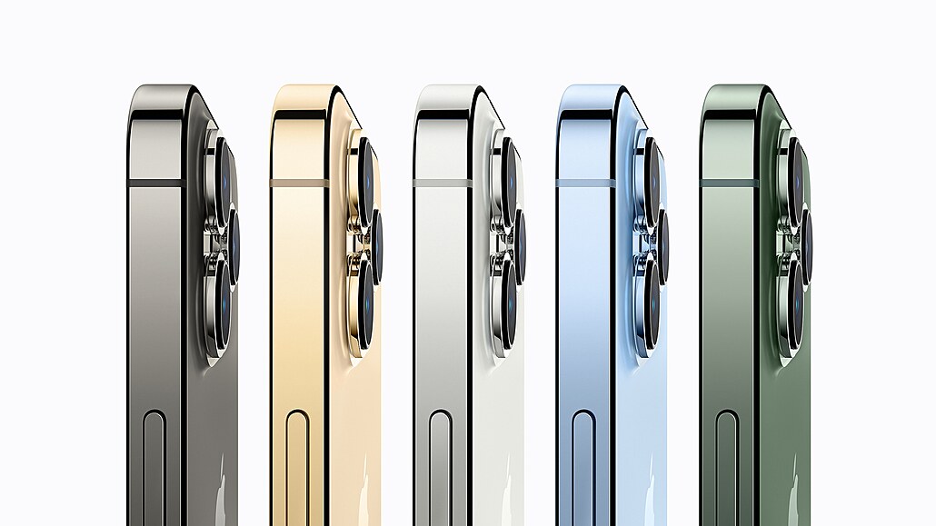 Barevnou paletu iPhonu 13 Pro rozíil Apple o zelený odstín