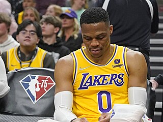 Russell Westbrook zklamaný z výkonu Los Angeles Lakers