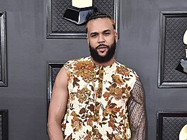 Jidenna na cenách Grammy (Las Vegas, 3. dubna 2022)