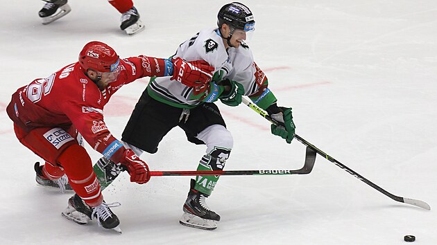 Marko Da�o (vlevo) z T�ince a Maris Bi�evskis z Mlad� Boleslavi.