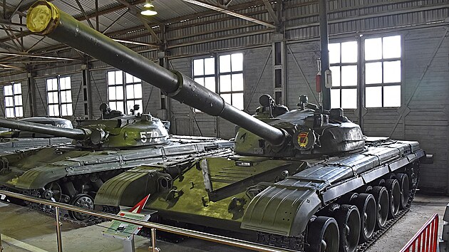 Druhou fz ppravy novho stroje byl prototyp Objekt 172M. Zde u jasn vidme obrysy budoucho T-72. Foto pozeno vtankovm muzeu vKubince.