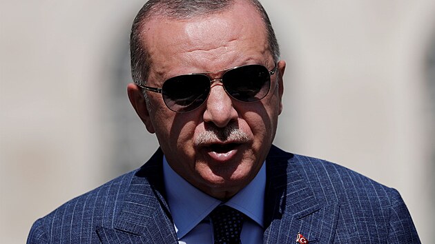 Tureck prezident Tayyip Erdogan (7. srpna 2020)