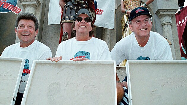 Bobby Rydell (vpravo) na snmku z roku 1998.