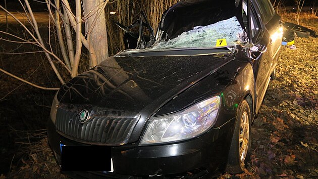 idika na Jablonecku nezvldla zen a po stetu s protijedoucm vozidlem narazila do vzrostlho stromu.