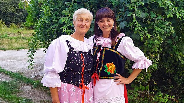 Oksana Černij a její maminka, která je dnes také v Česku.