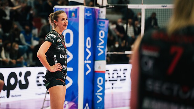 Helena Havelkov� v dresu Perugie.