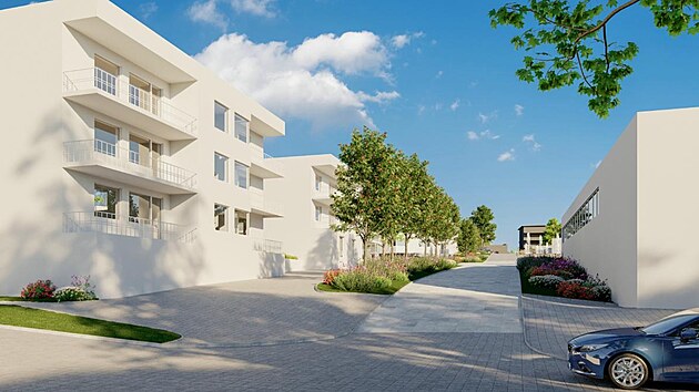 Urbanisticko-architektonick� studie are�lu b�val�ch kas�ren v Nov�m M�st� nad Metuj�.