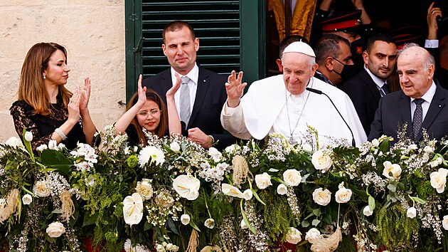 Pape Frantiek na dvoudenn nvtv Malty (2. dubna 2022)