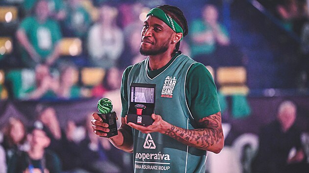 Lamb Autrey jako vtz All-Star Game KNBL v st nad Labem