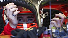 Charles Leclerc z Ferrari