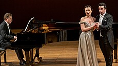 Pianista Vincenzo Scalera, Lada Bo�ková a Xabier Anduaga na koncert� v Rudolfinu