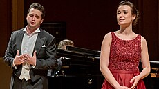 Lada Bo�ková a Xabier Anduaga na koncert� v Rudolfinu