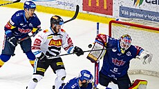 tvrtý zápas semifinále play off hokejové extraligy: HC Motor eské Budjovice...