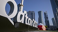 Katarské Dauhá, hostitel fotbalového mistrovství světa 2022.