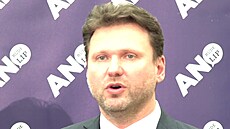 P�edseda ústavn�-právního výboru Sn�movny Radek Vondrá�ek z hnutí ANO na...