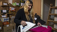Reportá� z Restart shopu, tréninkového pracovi�t� pro lidi, kte�í se ocitli na...