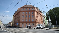 Tr�ní ulice v Brn�, místo bývalého po�áru