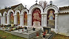 Kaplikový hbitov v Albrechticích nad Vltavou na Písecku