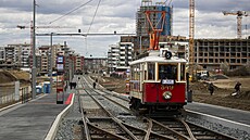 V Praze slavnostn zahájili provoz na nové tramvajové trati Sídlit Barrandov...