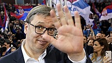 Sou�asný srbský prezident Aleksandar Vu�i� (30. b�ezna 2022)