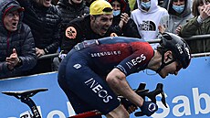 �pan�lský cyklista Carlos Rodríguez mí�í za triumfem v 5. etap� závodu Kolem...