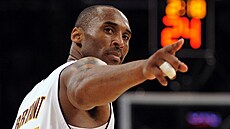 Kobe Bryant v dresu Los Angeles Lakers
