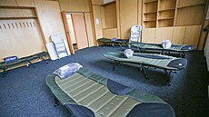 M�sto Plze� p�ipravilo nouzové ubytování pro b�ence z Ukrajiny v bývalém...