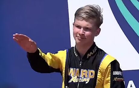Patnáctiletý ruský závodník Arom Severjuchin