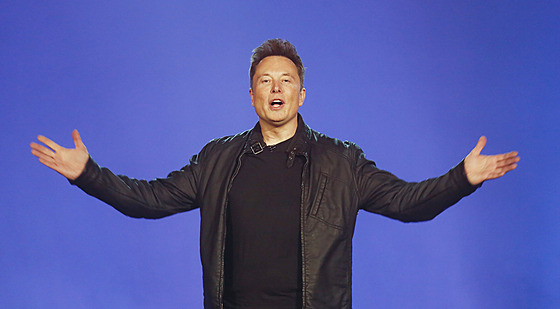 Elon Musk na snímku z roku 2019