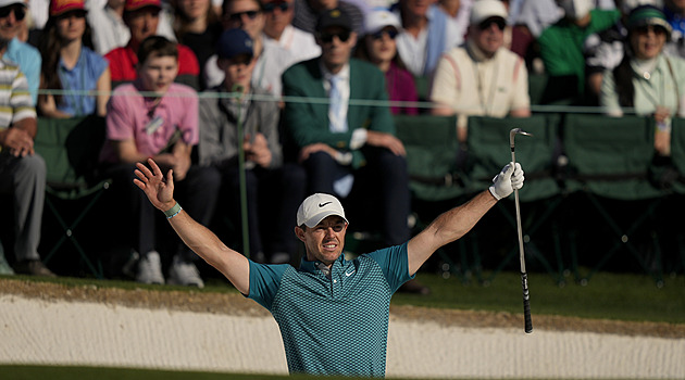 Rekordní kolo, úchvatné rány. McIlroy ale na triumf na Masters dál čeká