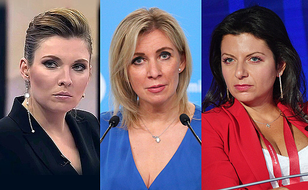 Bohyně lži a nenávisti. Putinovu propagandu táhne trio fúrií