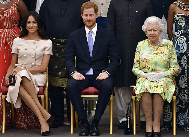 Princ Harry s Meghan se při tajné návštěvě setkali s královnou Alžbětou II.