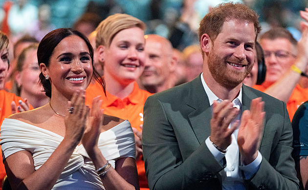 Harry a Meghan podpořili Ukrajinu, kamery jsou s nimi na každém kroku