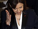 Kandidátka socialist Anne Hidalgová po neúspchu v prvním kole francouzských...