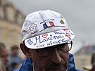 Fanouek Marine Le Penové v Saint-Pierre-en-Auge v Normandii (18. dubna 2022)