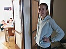 Anna Rybak se svými syny  se zabydlují v byt propjeném od ostravského obvodu...
