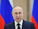 Ruský prezident Vladimir Putin (12. dubna 2022)
