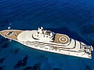 Luxusní jachta Dilbar