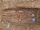 Archeologové objevili v Teboni celkem 27 tl, která byla umístna ve dvou...