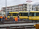 Msto Plze uvedlo do provozu prvn st nov tramvajov vozovny. Dal st...